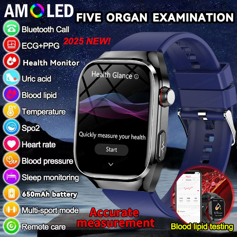 Smartwatch Health Watches - 2025 New High-precision Smart Watch Five