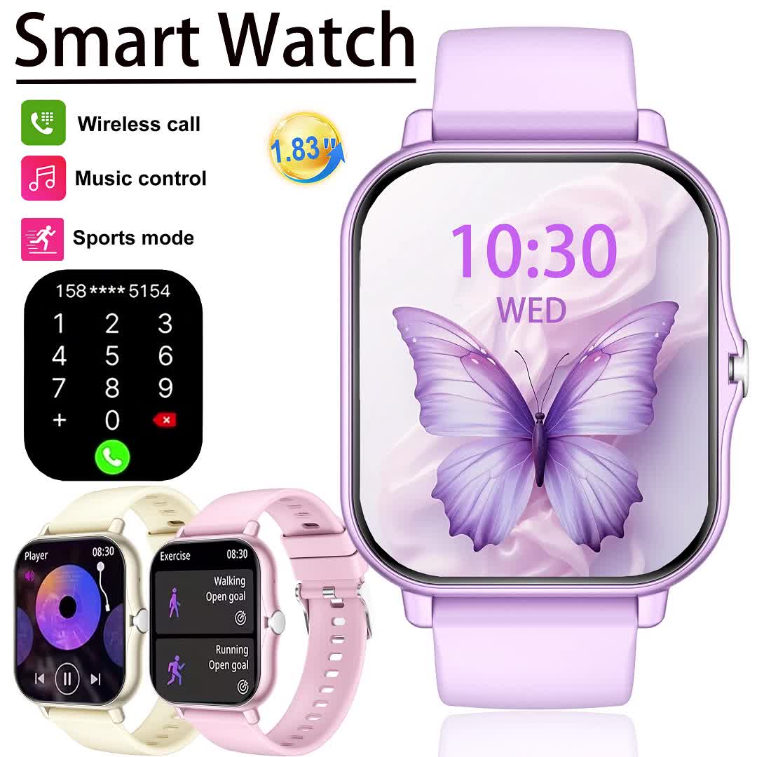 Smartwatch Latest Watches For Men - Latest Upgraded Fashion Design 1.83-inch Full-Screen