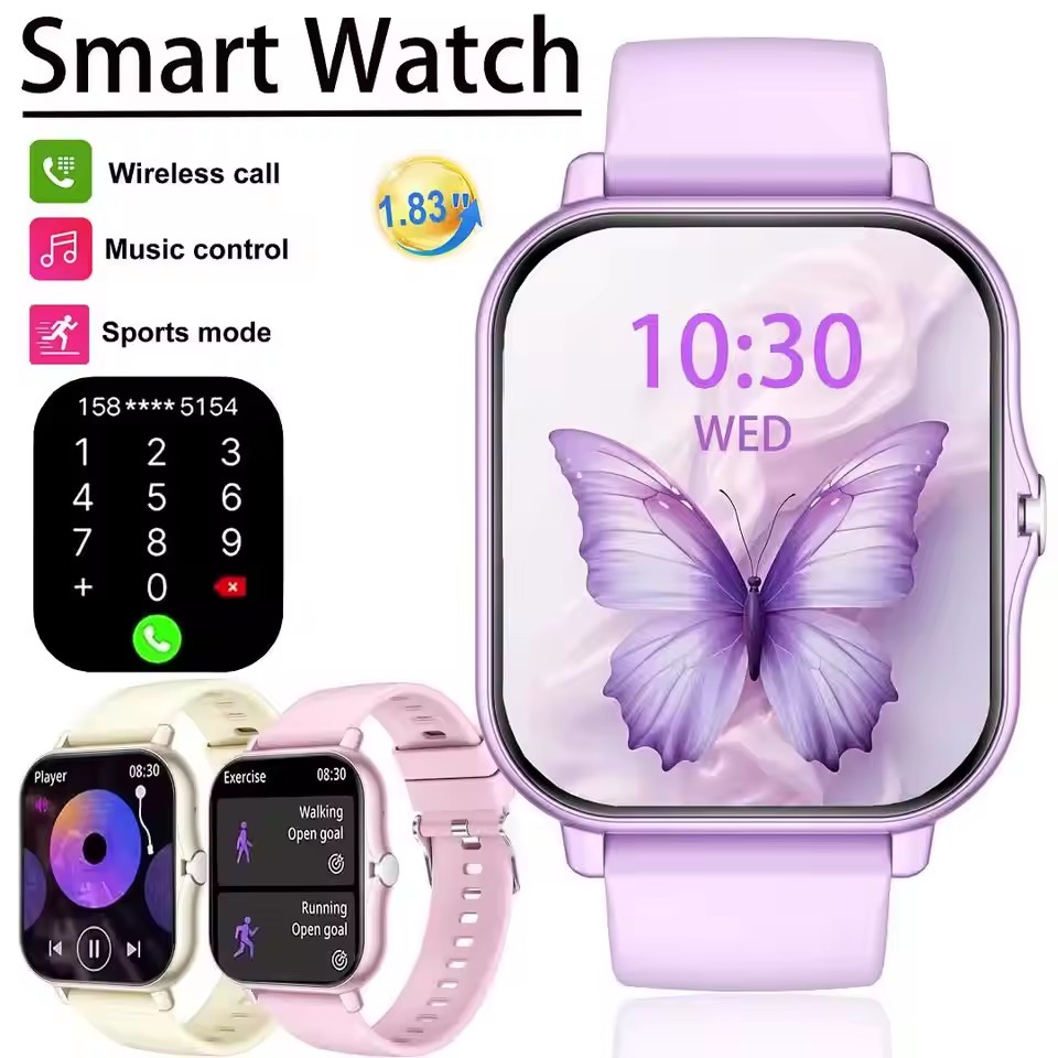 Smartwatch Latest Watches For Men - Latest Upgraded Fashion Design 1.83-inch Full-Screen