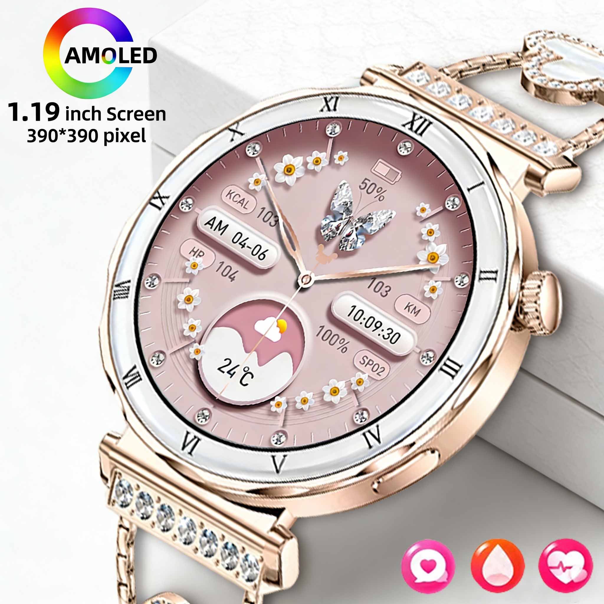 Smartwatch Latest Watches For Men - LIGE Women Smart Watch 1.19