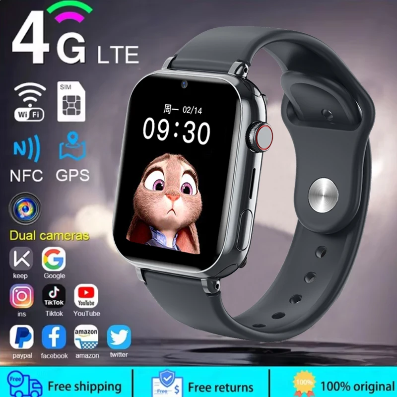 Smartwatch Watches For Kid Boy Waterproof - 2025 Smart Watch Kids LBS Location