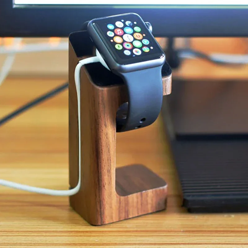 Wooden Apple Watch Charger Sta - Smartwatch Apple Watch recension och pris