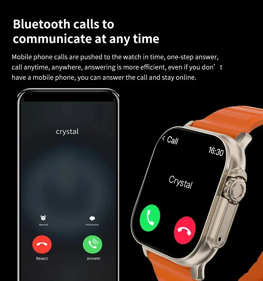 New Watch T10 Ultra Smart Watc - Smartwatch New Watches For Men recension och pris