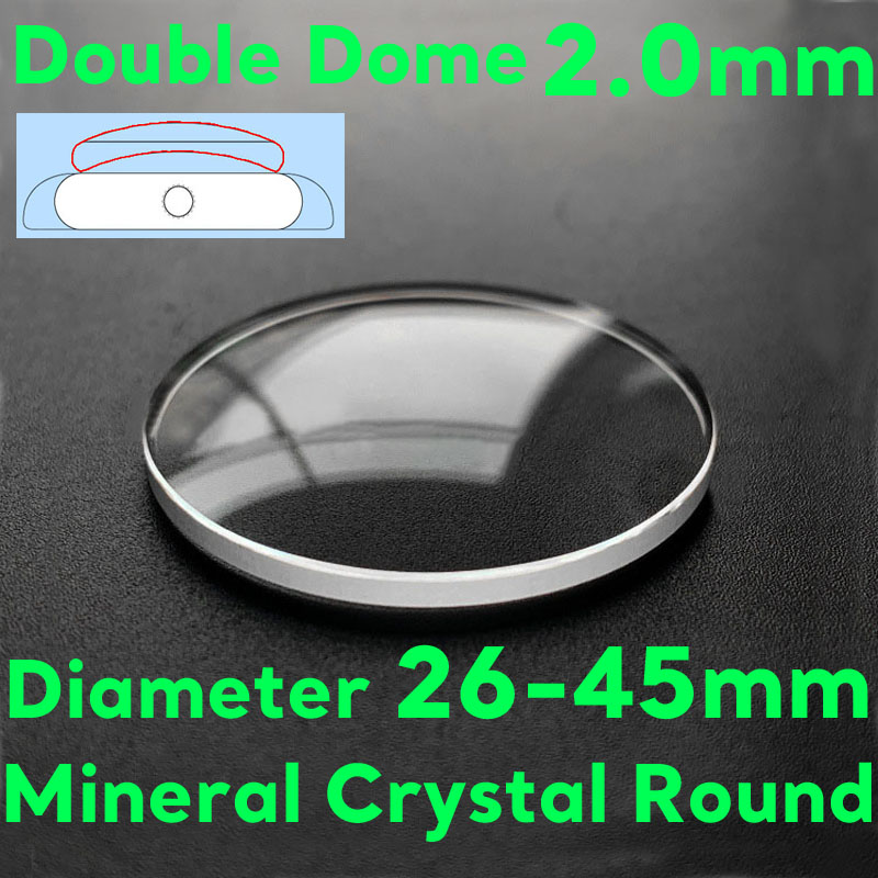 Double Dome 2.0mm Thickness Mi - Watch Crystal Replacement recension och pris