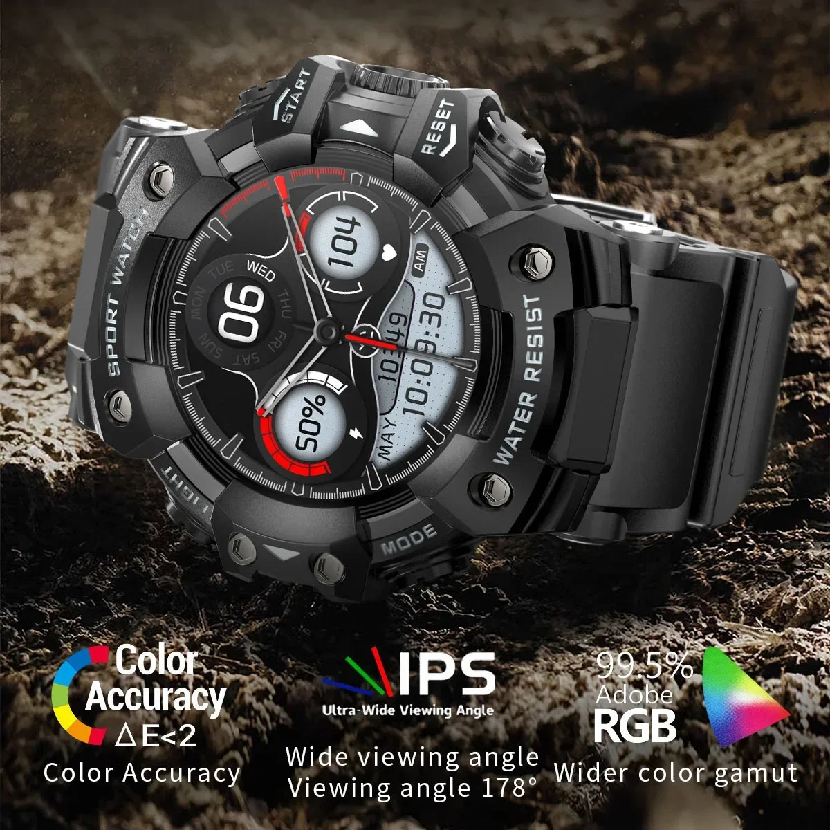 Men's Outdoor Sports Smart Wat - Smartwatch Health Watches recension och pris