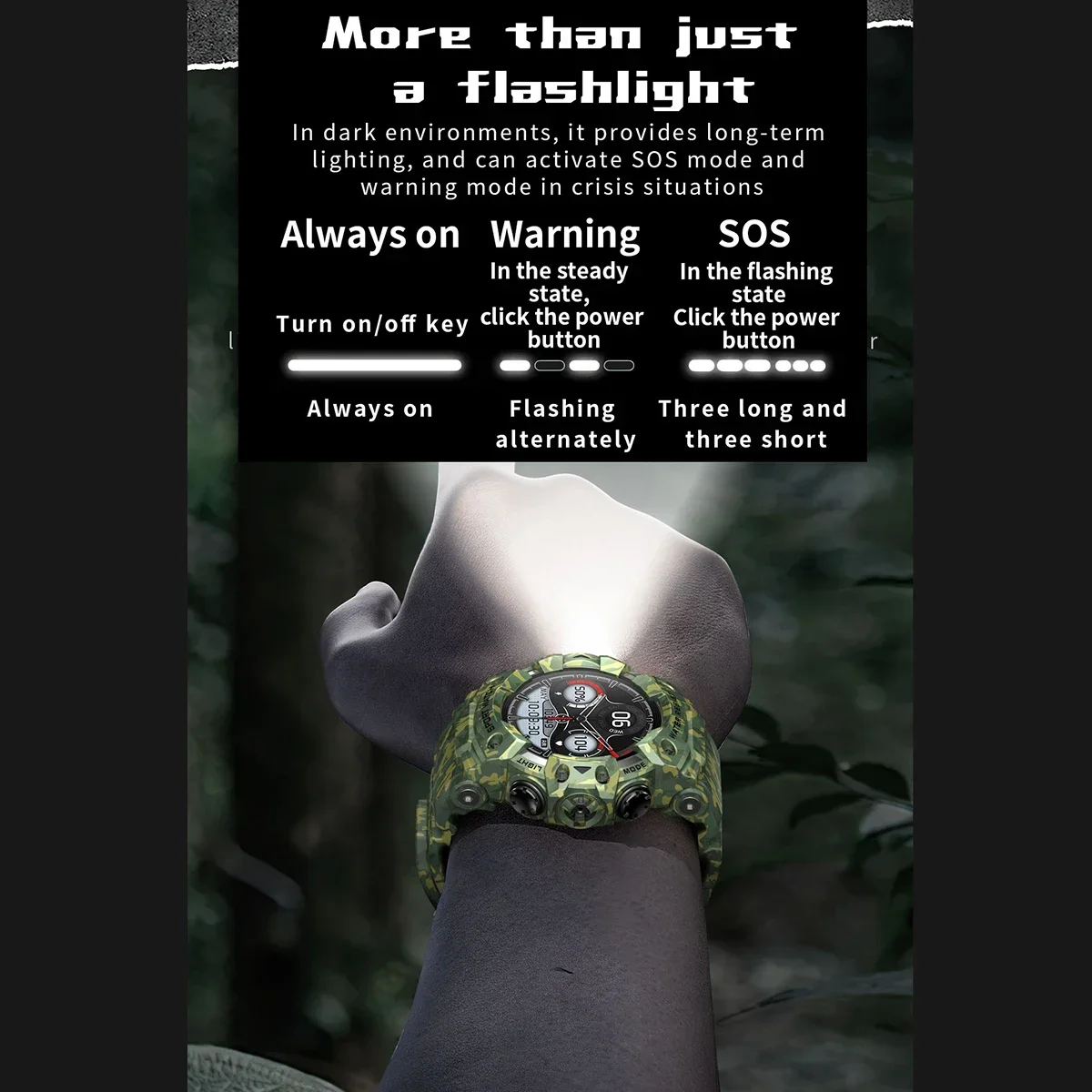 Men's Outdoor Sports Smart Wat - Smartwatch Health Watches recension och pris