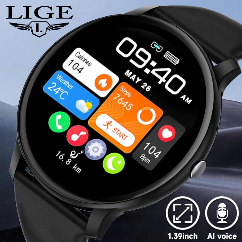 LIGE Bluetooth Call Women Smar - Smartwatch Latest Watches For Men recension och pris