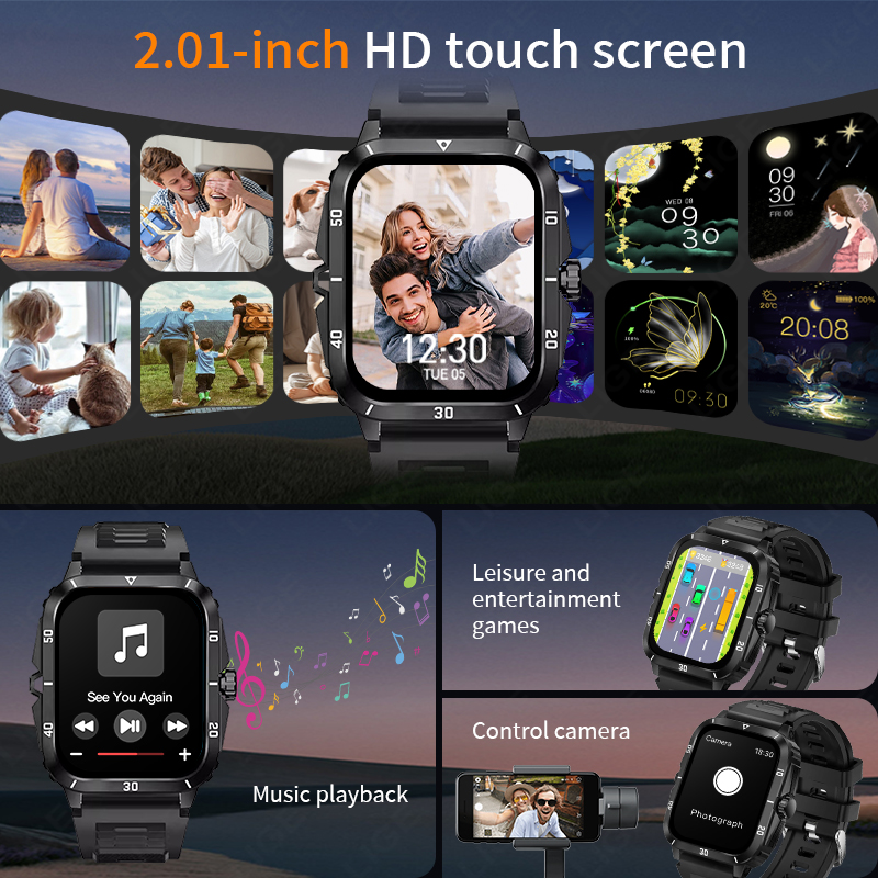 2.01 Screen Smart Watch Blueto - Smartwatch Latest Watches For Men recension och pris