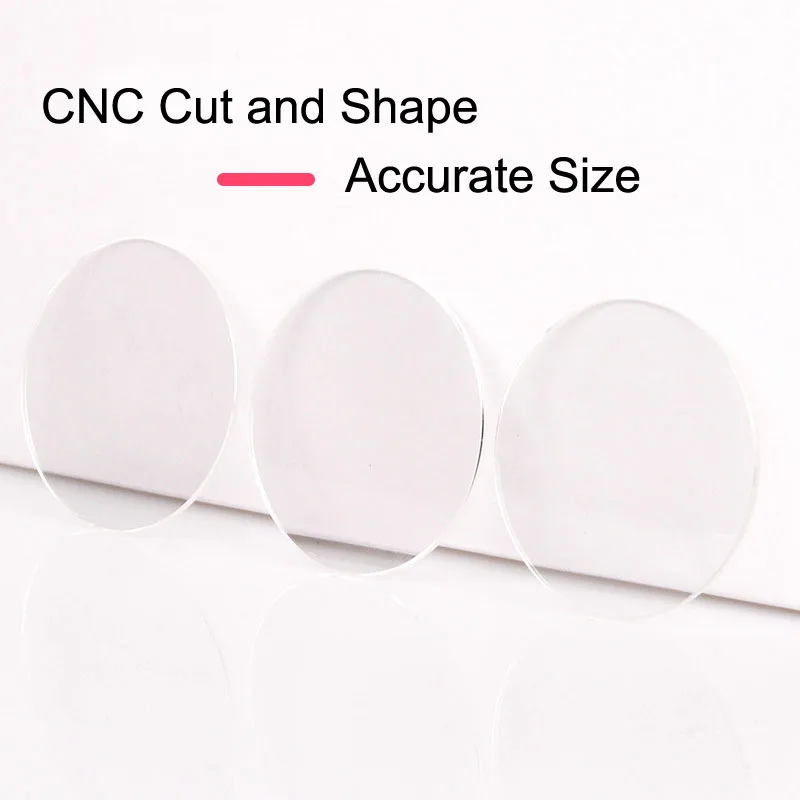New 2PCS Thickness 1mm Flat Ro - Watch Crystal Replacement recension och pris