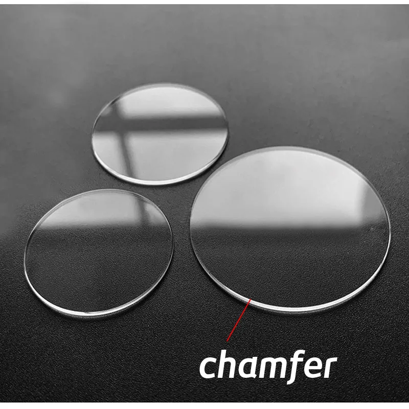 New 2PCS Thickness 1mm Flat Ro - Watch Crystal Replacement recension och pris