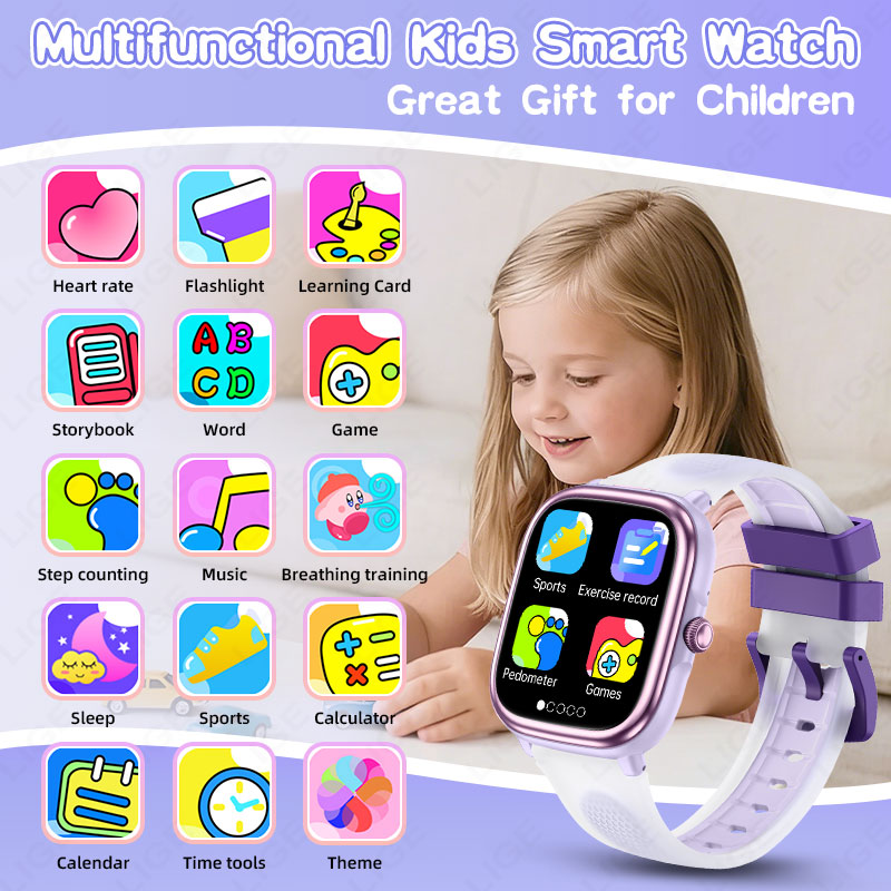 LIGE Kids Smart Watch 1.83inch - French Connection Watches Smartwatch App recension och pris