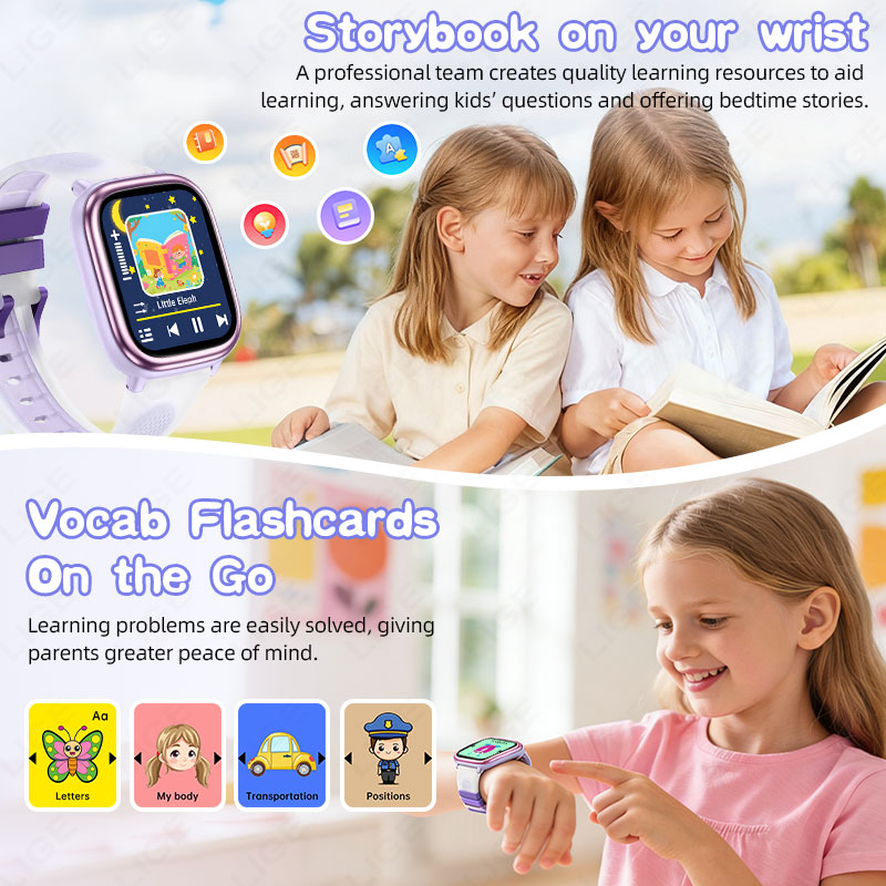 LIGE Kids Smart Watch 1.83inch - French Connection Watches Smartwatch App recension och pris