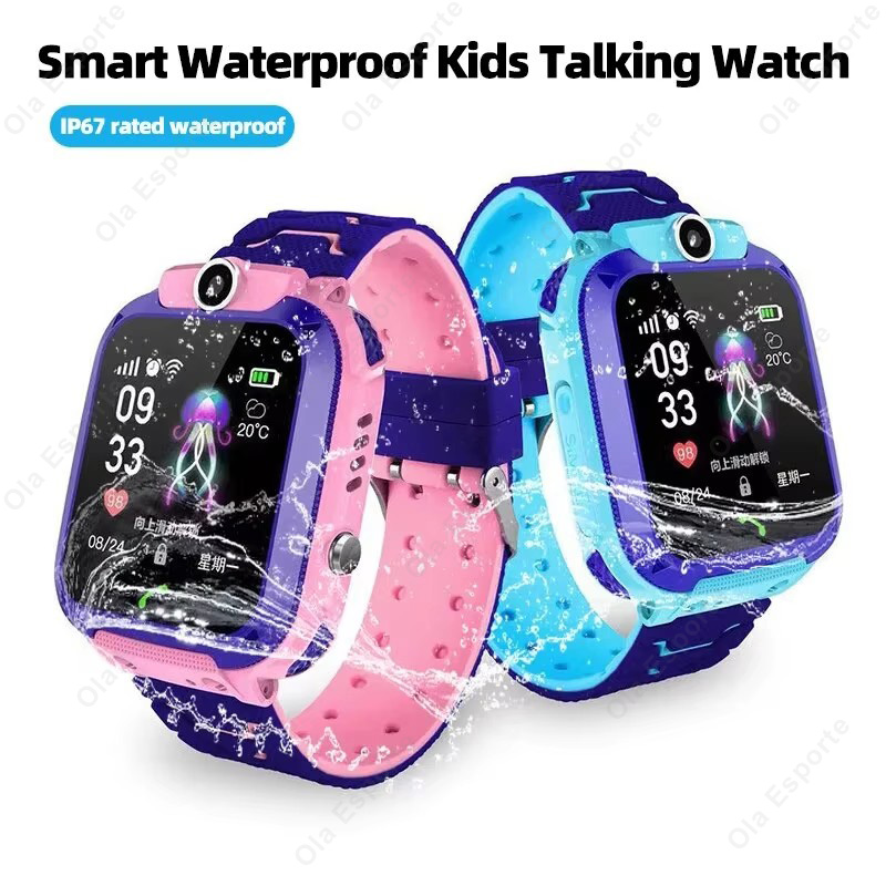 Q12 Kids Smart 2G Call Phone W - Smartwatch Digital Watches For Kid Boy With Alarm recension och pris