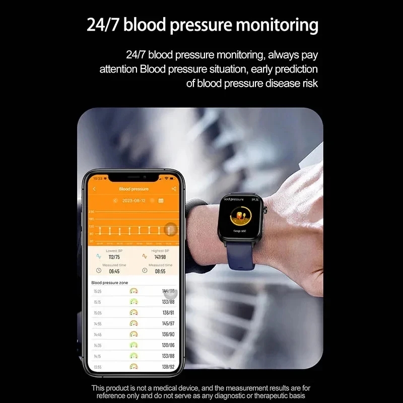 2025 New ECG+PPG Monitoring Sm - Smartwatch Health Watches recension och pris