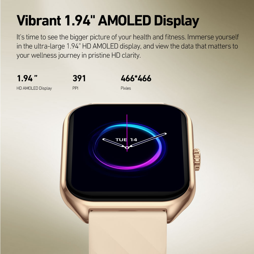 New Zeblaze GTS 4 Voice Callin - Smartwatch Health Watches recension och pris