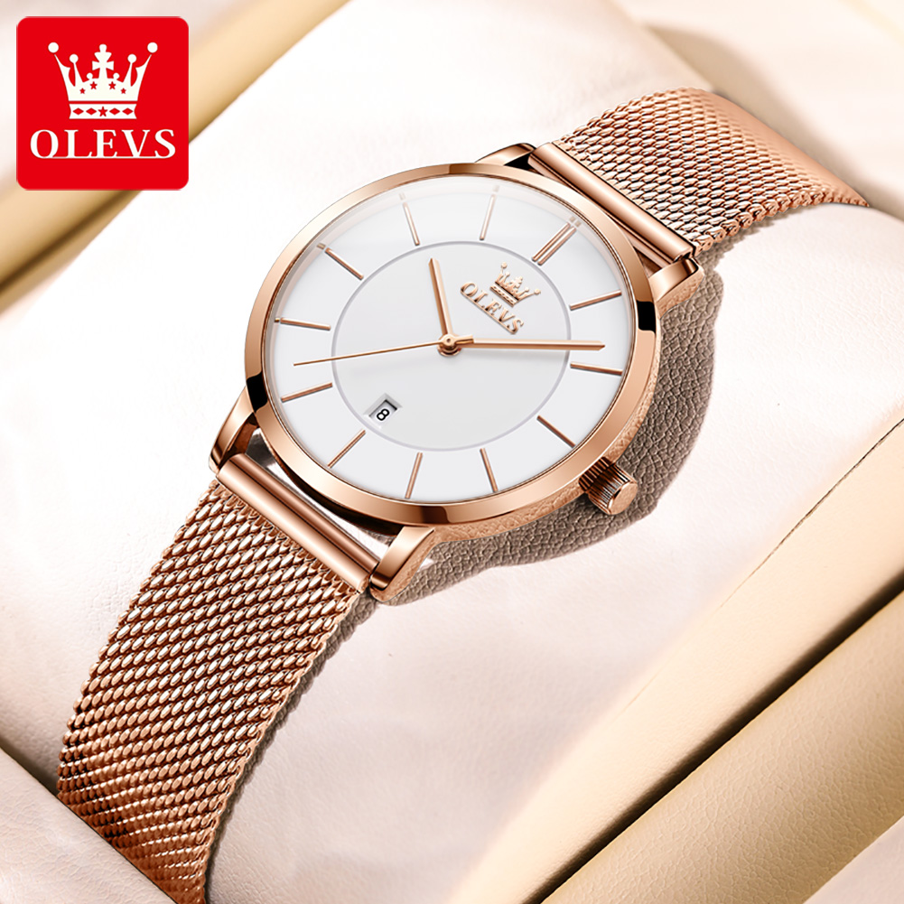 OLEVS Woman Watch 5869 Elegant - Watch Es recension och pris