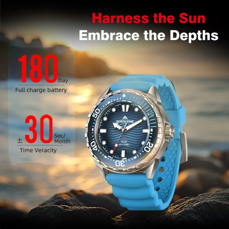 Stainless Steel Diving Watch S - Smartwatch Ring Watches recension och pris
