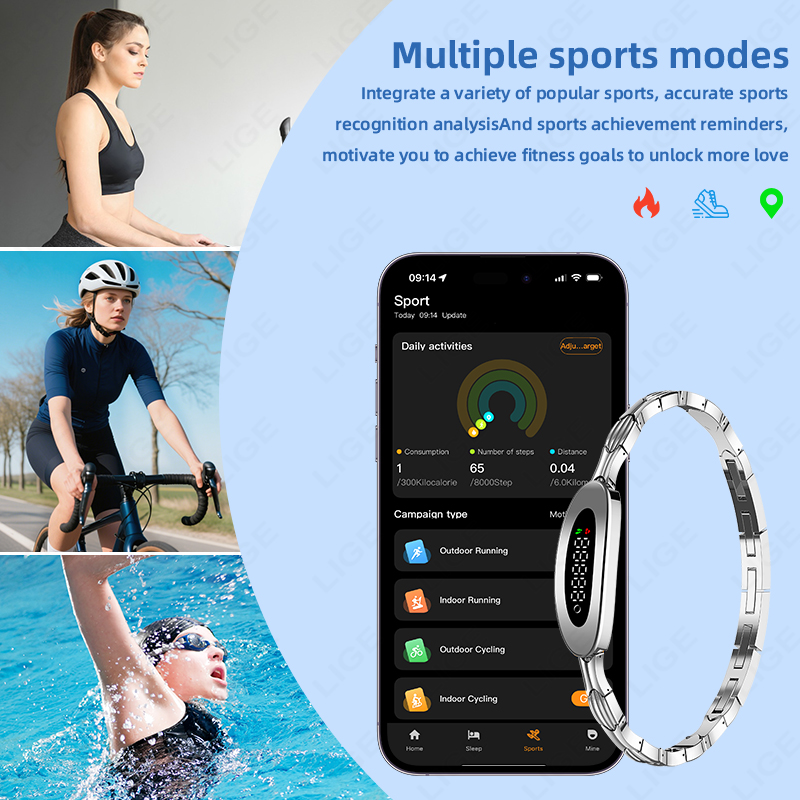 LIGE 2026 Ultra Light Smart Br - Couple Watches Smartwatch recension och pris