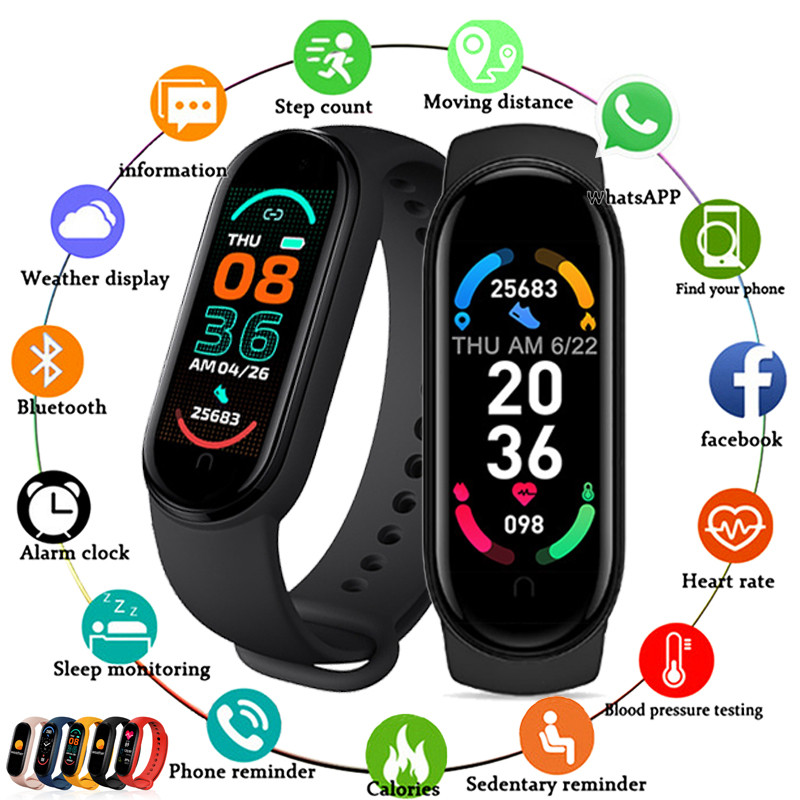 M6 Smart Watch Men Women Sport - Smartwatch Iphone Watches For Women recension och pris