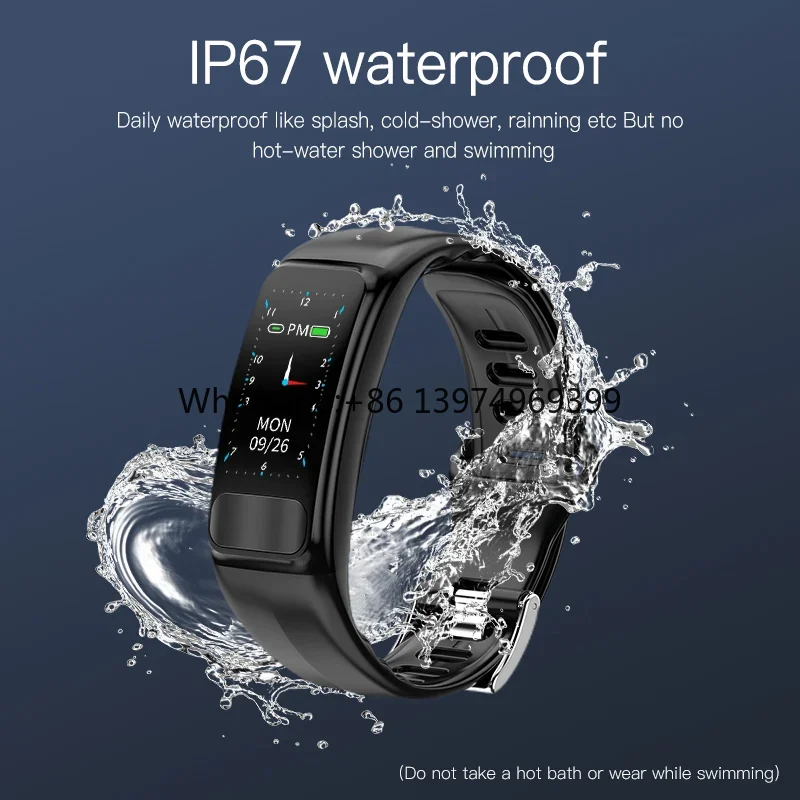 Wristband Watch Tracker  Press - Couple Watches Smartwatch recension och pris
