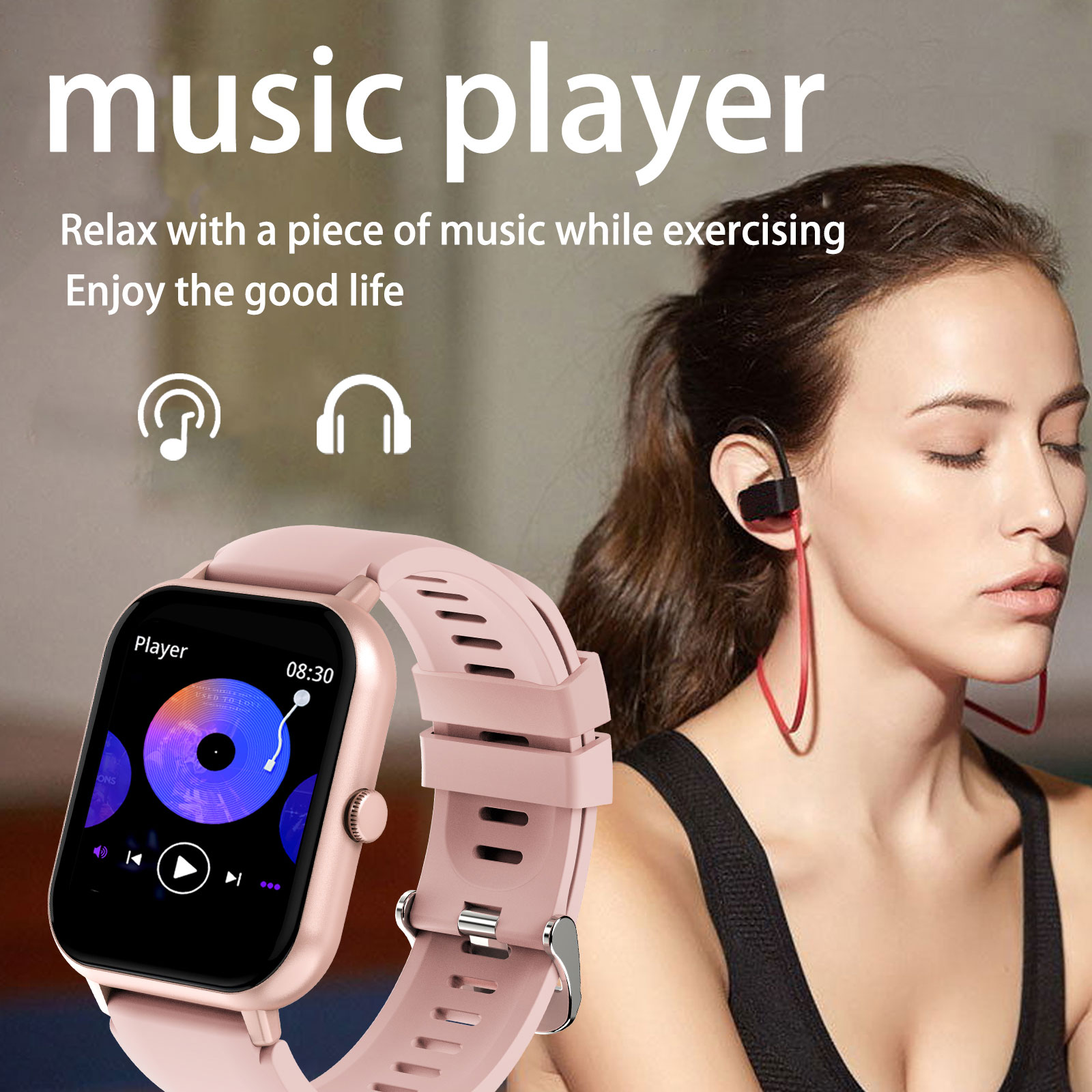 1.44inch Smart watch, wireless - Smartwatch Iphone Watches For Women recension och pris