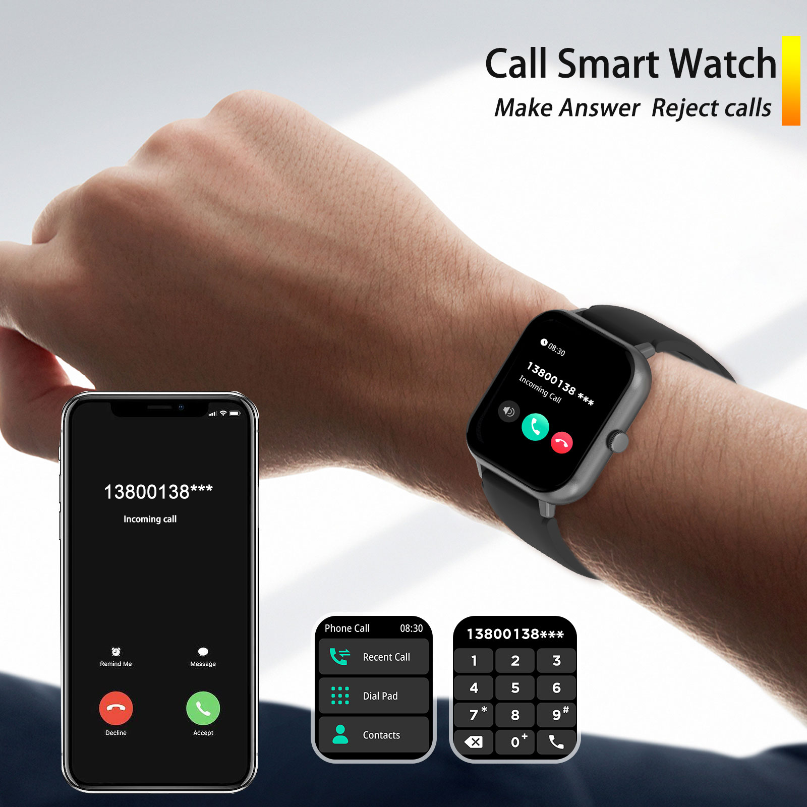 1.44inch Smart watch, wireless - Smartwatch Iphone Watches For Women recension och pris