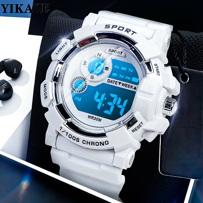 YIKAZE Kids Watches Fashion Lu - Smartwatch Digital Watches For Kid Boy With Alarm recension och pris