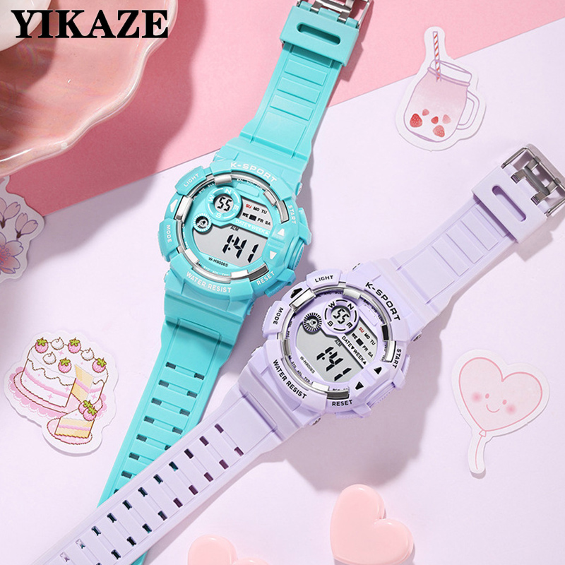 YIKAZE Kids Watches Fashion Lu - Smartwatch Digital Watches For Kid Boy With Alarm recension och pris
