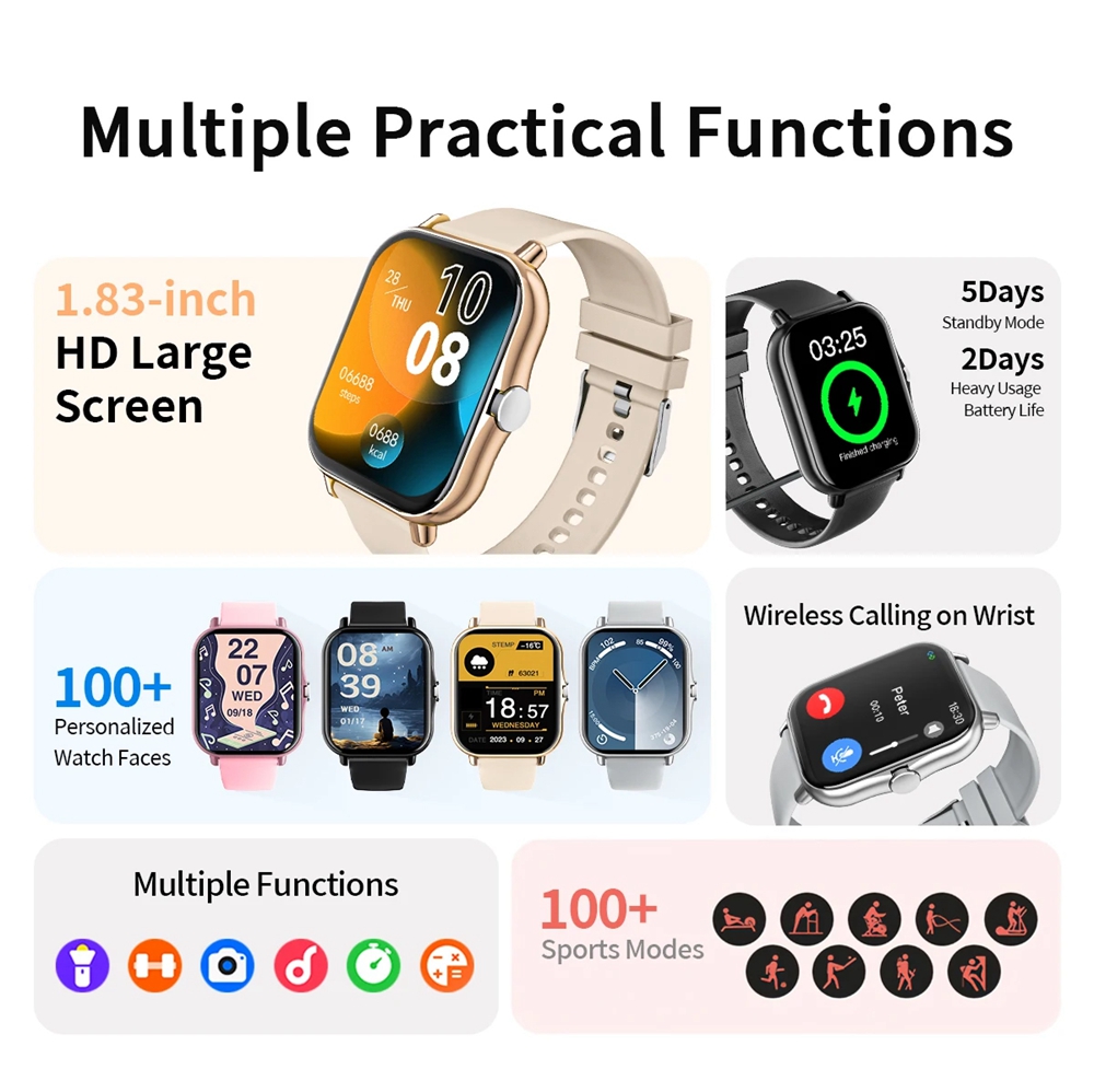 Latest Upgraded Fashion Design - Smartwatch Latest Watches For Men recension och pris