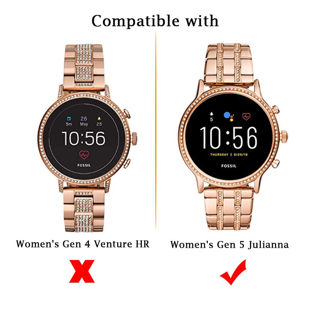 2PCS Tempered Glass For Fossil - Fossil Watches Smartwatch Gen 5 recension och pris