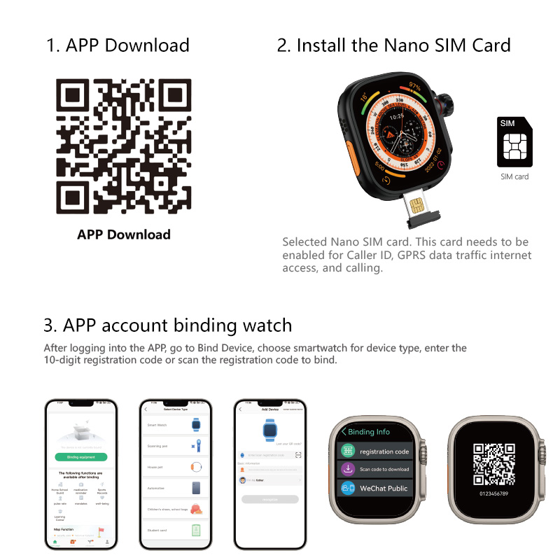 Smartwatch 4G SIM Card GPS Map - French Connection Watches Smartwatch App recension och pris