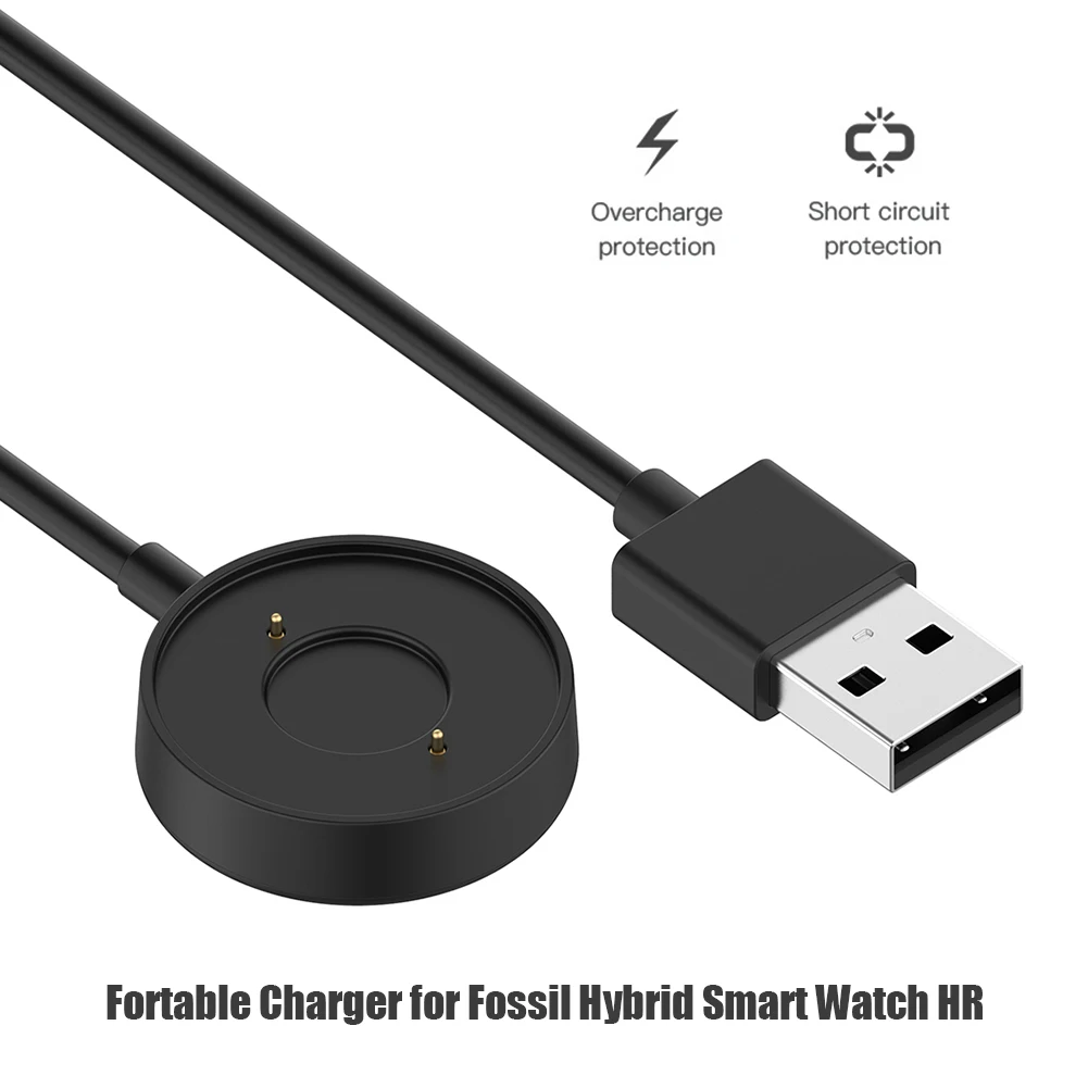 3 Feet Cable USB Charger Small - Fossil Watches Smartwatch Hybrid recension och pris