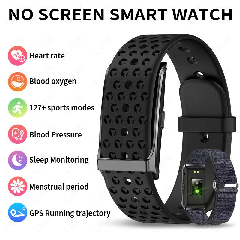 LIGE No Screen Smart Watch Hea - Smartwatch Latest Watches For Men recension och pris