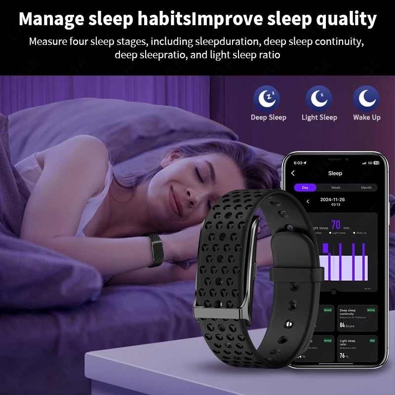 LIGE No Screen Smart Watch Hea - Smartwatch Latest Watches For Men recension och pris