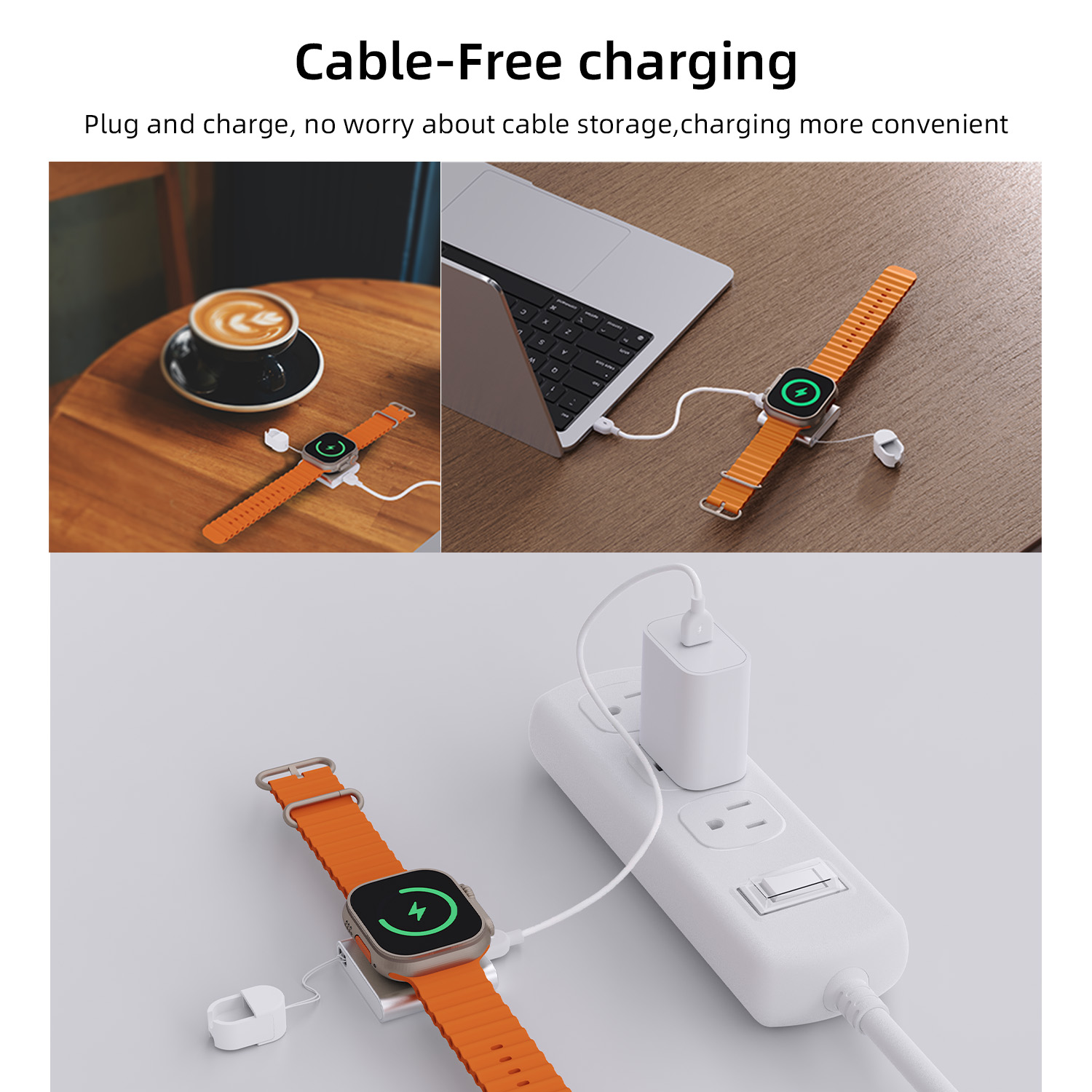 Bonola For Apple Watch Charger - Smartwatch Apple Watch recension och pris