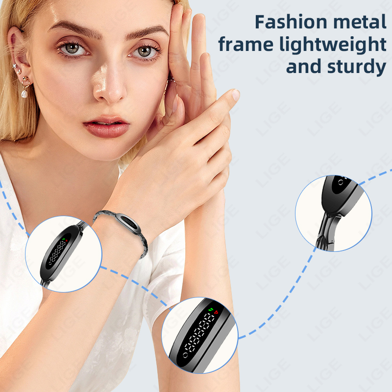 LIGE Men Smart Bracelet for Co - Couple Watches Smartwatch recension och pris
