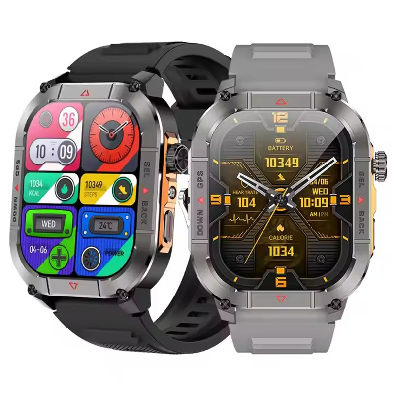 New HK84 Men Smart Watch AMOLE - Smartwatch New Watches For Men recension och pris