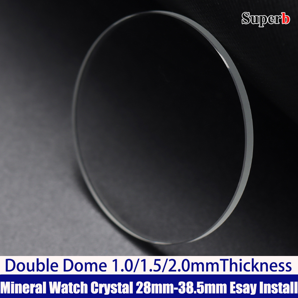 Double Dome 1.0/1.5/2.0mmThick - Watch Crystal Replacement recension och pris