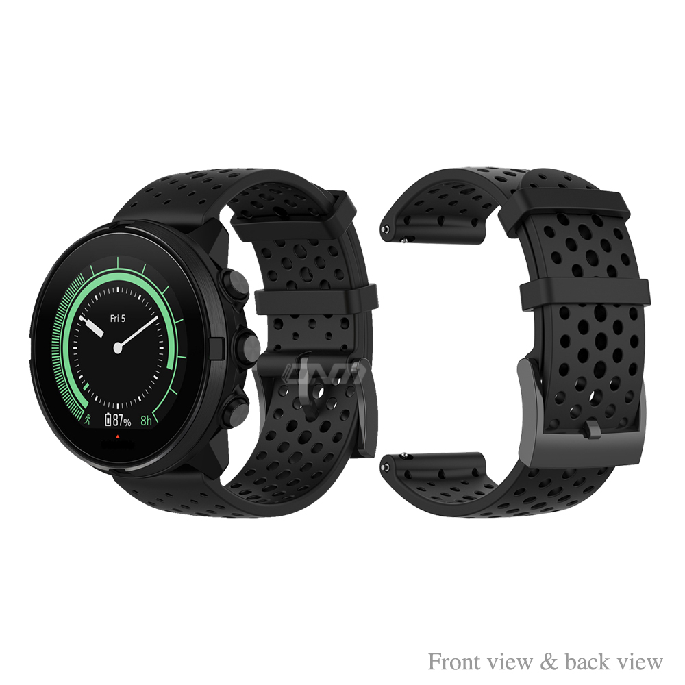 Silicone Bracelet for Suunto 7 - Fossil Watches Smartwatch Hybrid recension och pris