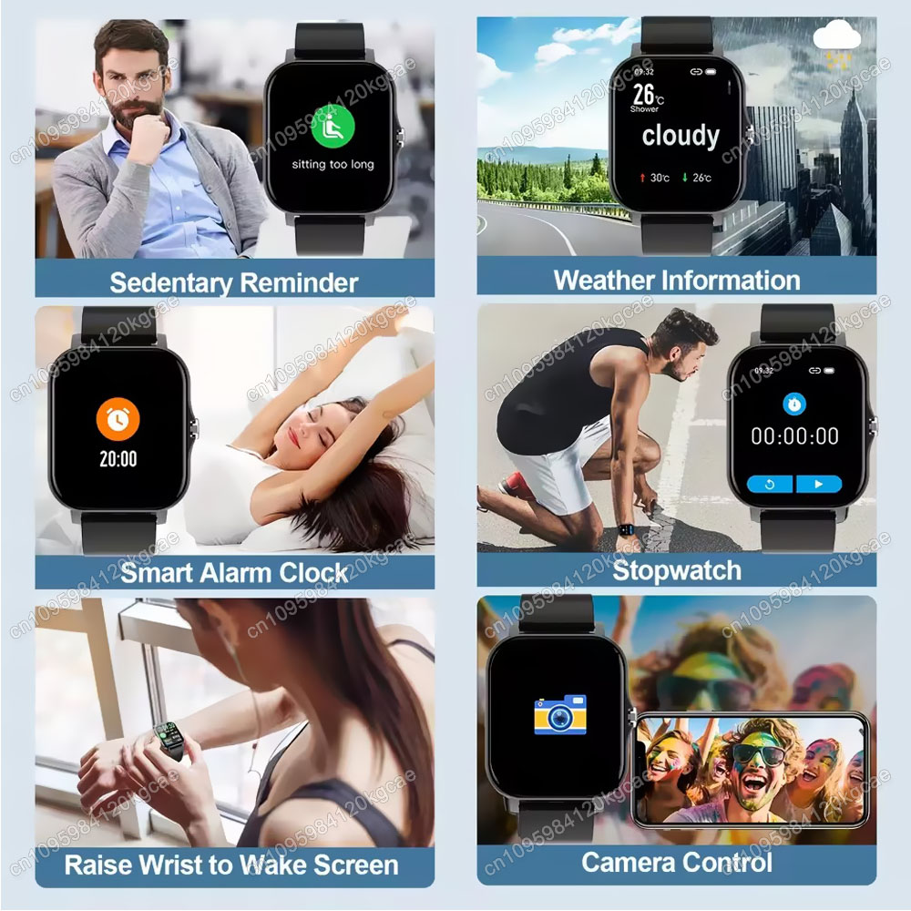 Latest Upgraded Fashion Design - Smartwatch Latest Watches For Men recension och pris