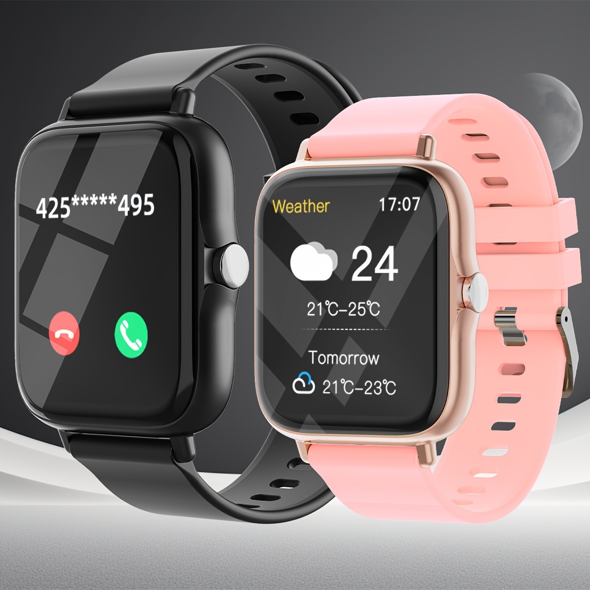 Smart Watch for Men Women, Fit - Smartwatch Iphone Watches For Women recension och pris