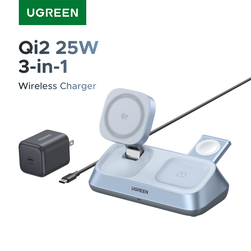 UGREEN Qi2 25W MAX Magnetic Wi - Smartwatch Apple Watch recension och pris