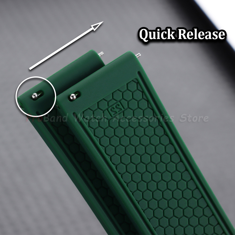 Quick Release Rubber Watch Str - Nato Strap Nylon recension och pris