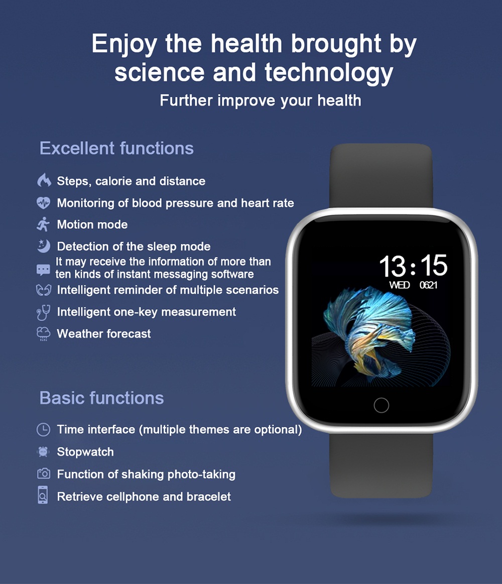 Women IP68 Waterproof Smart Wa - Smartwatch Iphone Watches For Women recension och pris