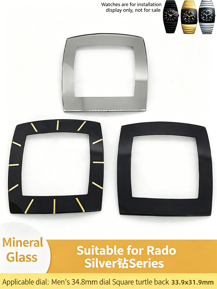 Square Domed Mineral Watch Cry - Watch Crystal Replacement recension och pris