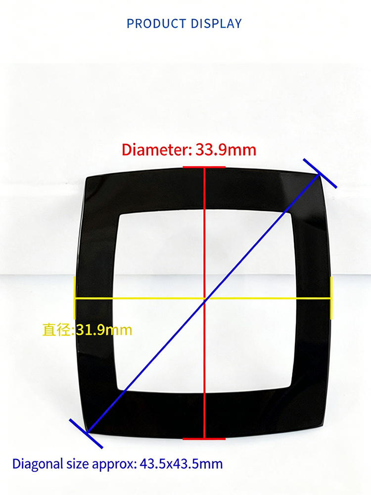 Square Domed Mineral Watch Cry - Watch Crystal Replacement recension och pris