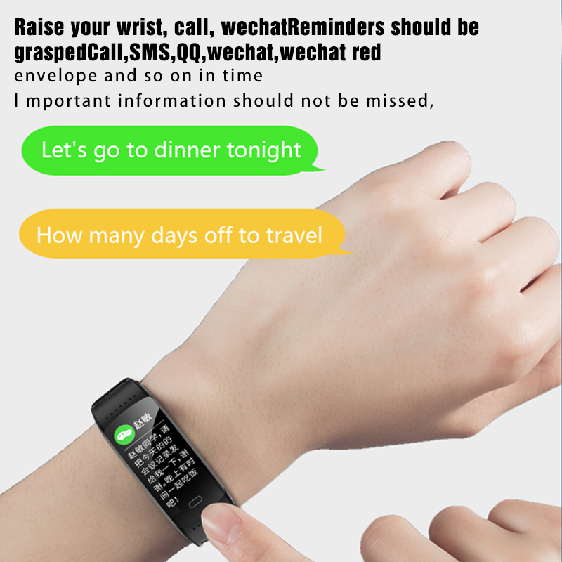LIGE Men Women Smart Watch Bra - Couple Watches Smartwatch recension och pris
