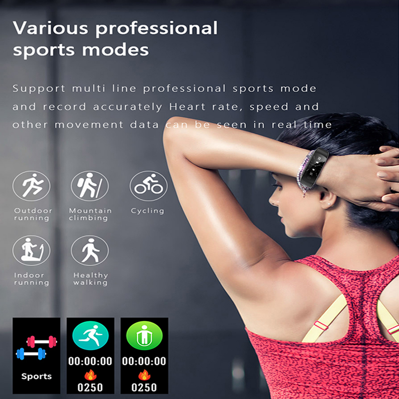LIGE Men Women Smart Watch Bra - Couple Watches Smartwatch recension och pris