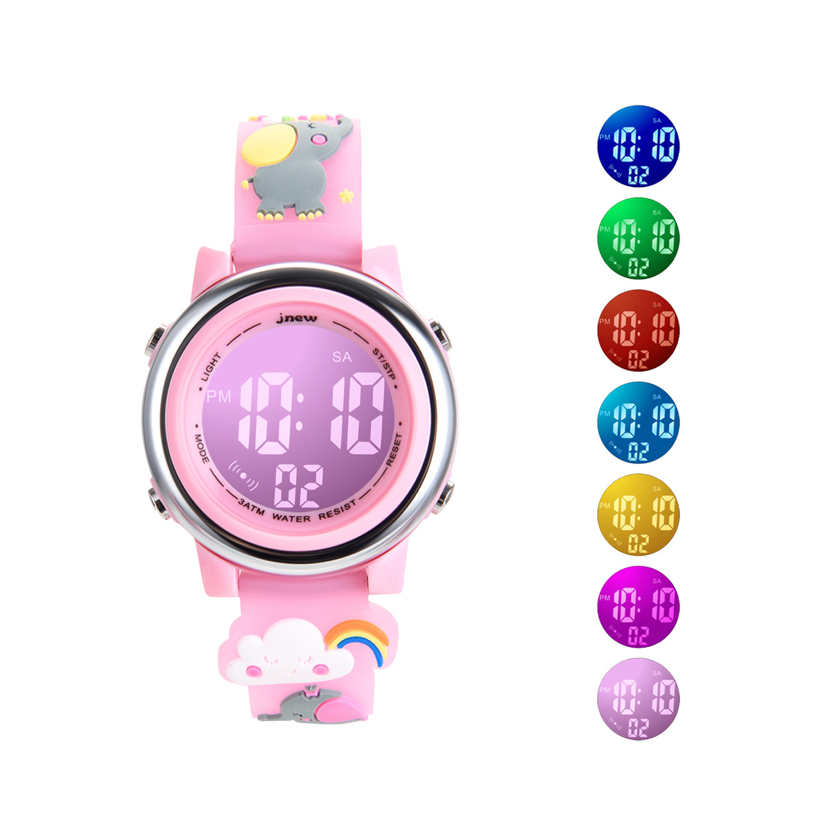 UTHAI H120 Children's Cartoon  - Smartwatch Digital Watches For Kid Boy With Alarm recension och pris