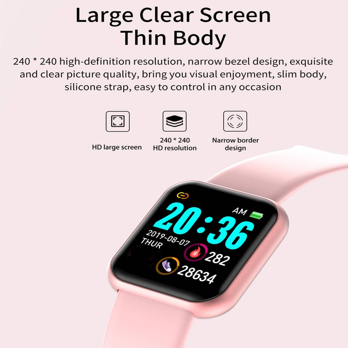 2025 New Digital Watches Smart - Smartwatch Digital Watches For Kid Boy With Alarm recension och pris